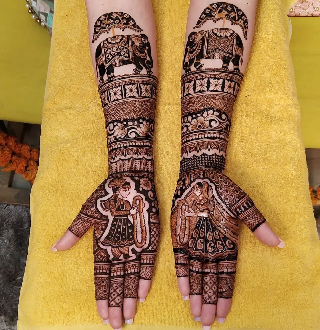 Mehendi design 11