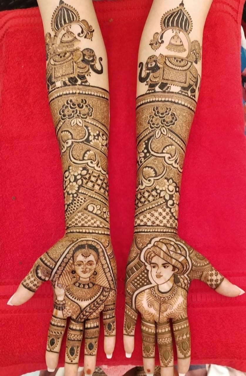 Mehendi design 9